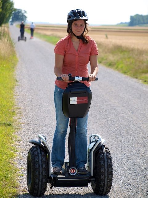 © Michael Sigmund – Melanie Strasser am Segway