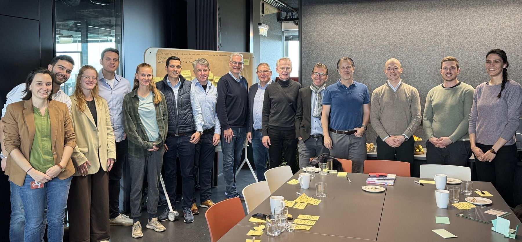 Teilnehmer des Workshops im Climate Lab.