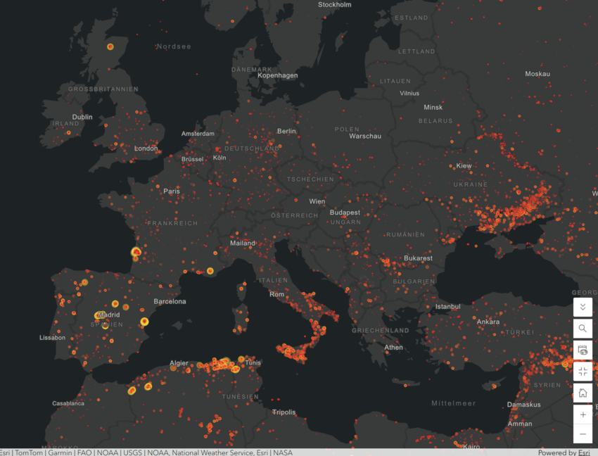 Bild 01 Einsatz von GIS-Systemen zur Früherkennung und Echtzeit-Verfolgung von Waldbränden (c) Esri.png