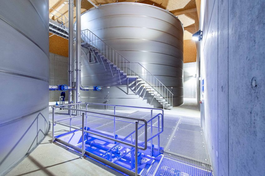 Trinkwasserspeicher aus Edelstahl in Melk