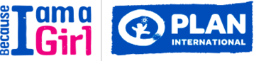 Kampagnen-Logo Because I am A Girl von Plan International Kampagnen-Logo Because I am A Girl von Plan International