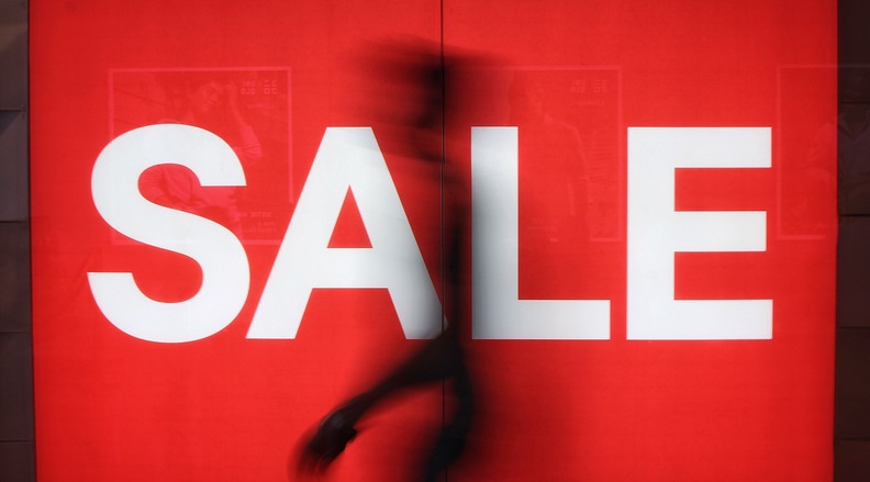 Sale-Schild Sale-Schild