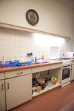 Küche einer Wohngemeinschaft im Wohnheim des Vereins für Integrationshilfe.