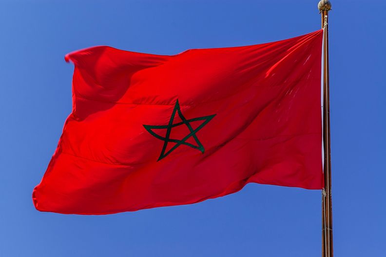 Marokko Flagge Marokko Flagge